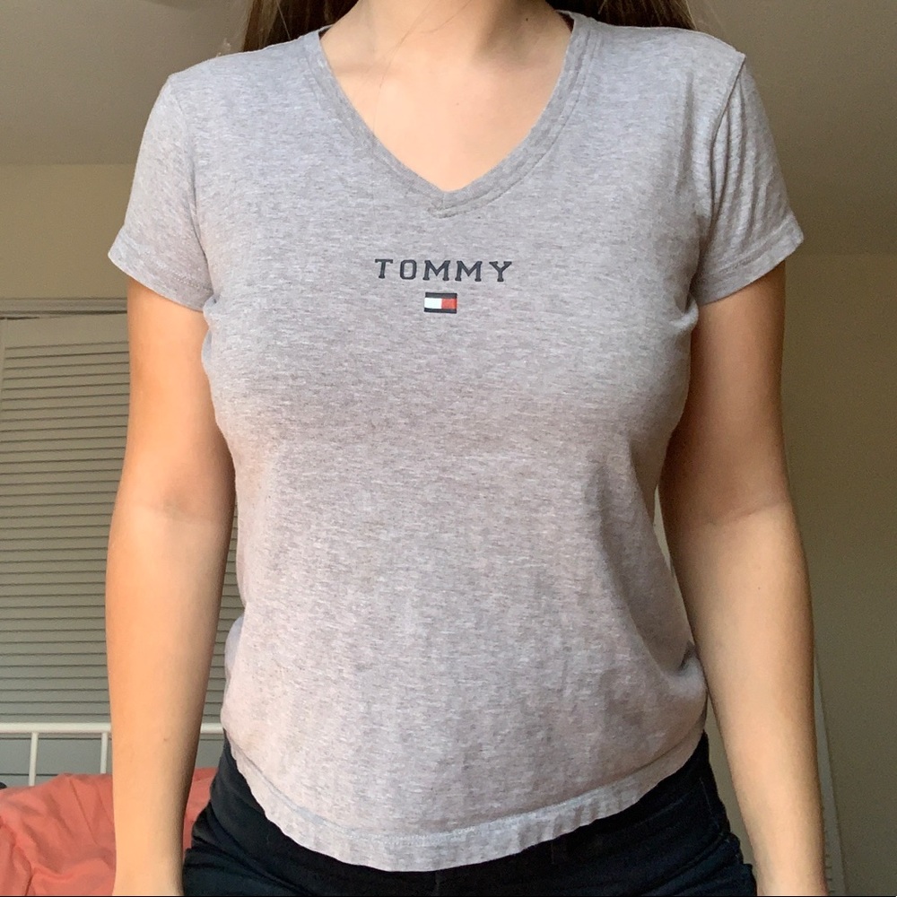 Grey Tommy Hilfiger Top